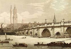 Thames london bridge 1799